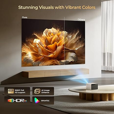 Built-in Netflix and streaming apps